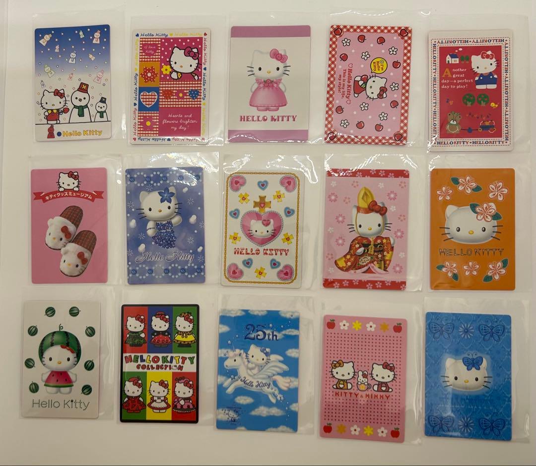 サンリオ⭐︎ハローキティ1999年コレクターズカード第2弾全125種