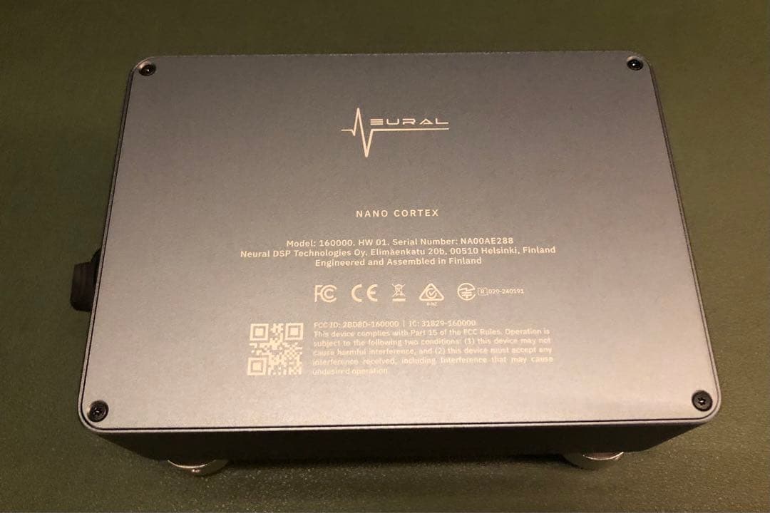 美品Neural DSP NANO CORTEXニューラルDSPナノコーテックス