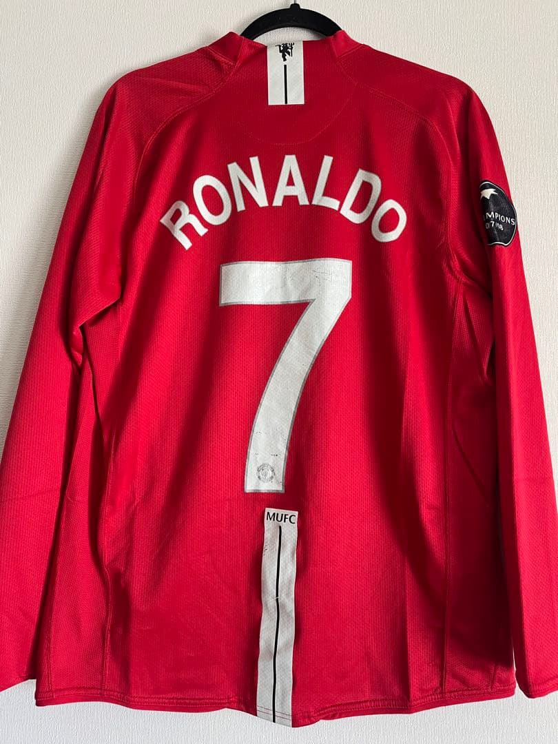 マンチェスターユナイテッド08/09 ロナウド　ユニフォーム　長袖　レアル