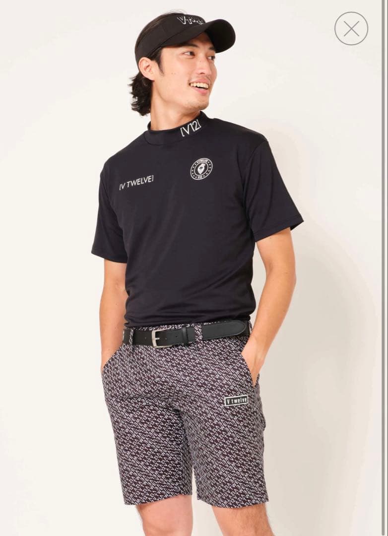 [V TWELVE] ブラックシャツ M