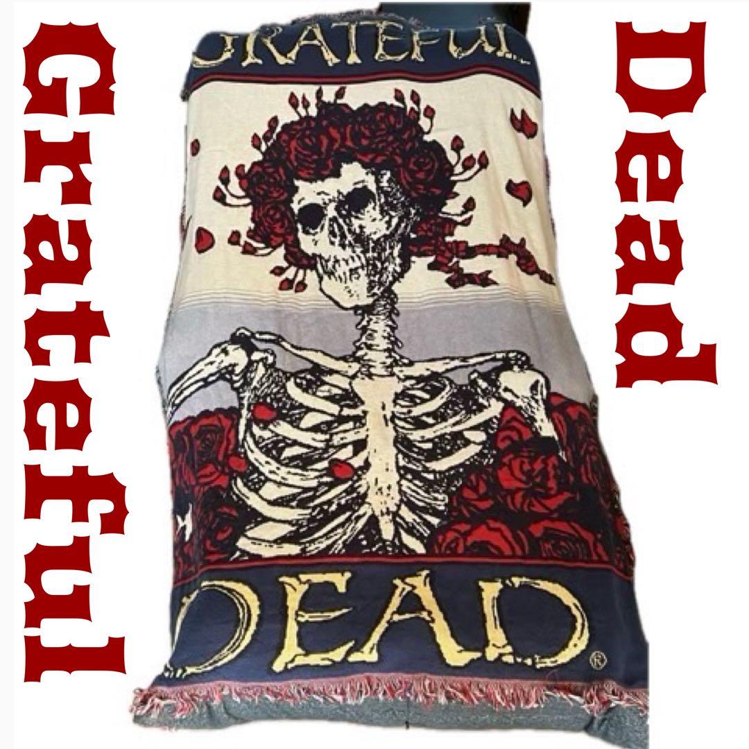 グレイトフル・デッド デットローズ ブランケット ラグGrateful Dead