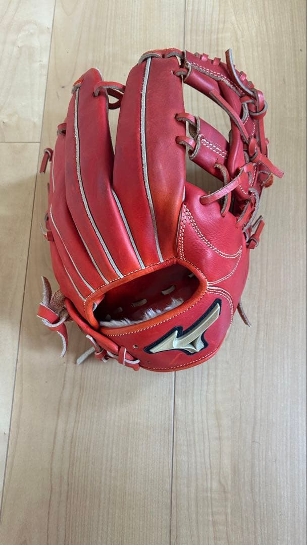 Global Elite 野球用グローブ 赤