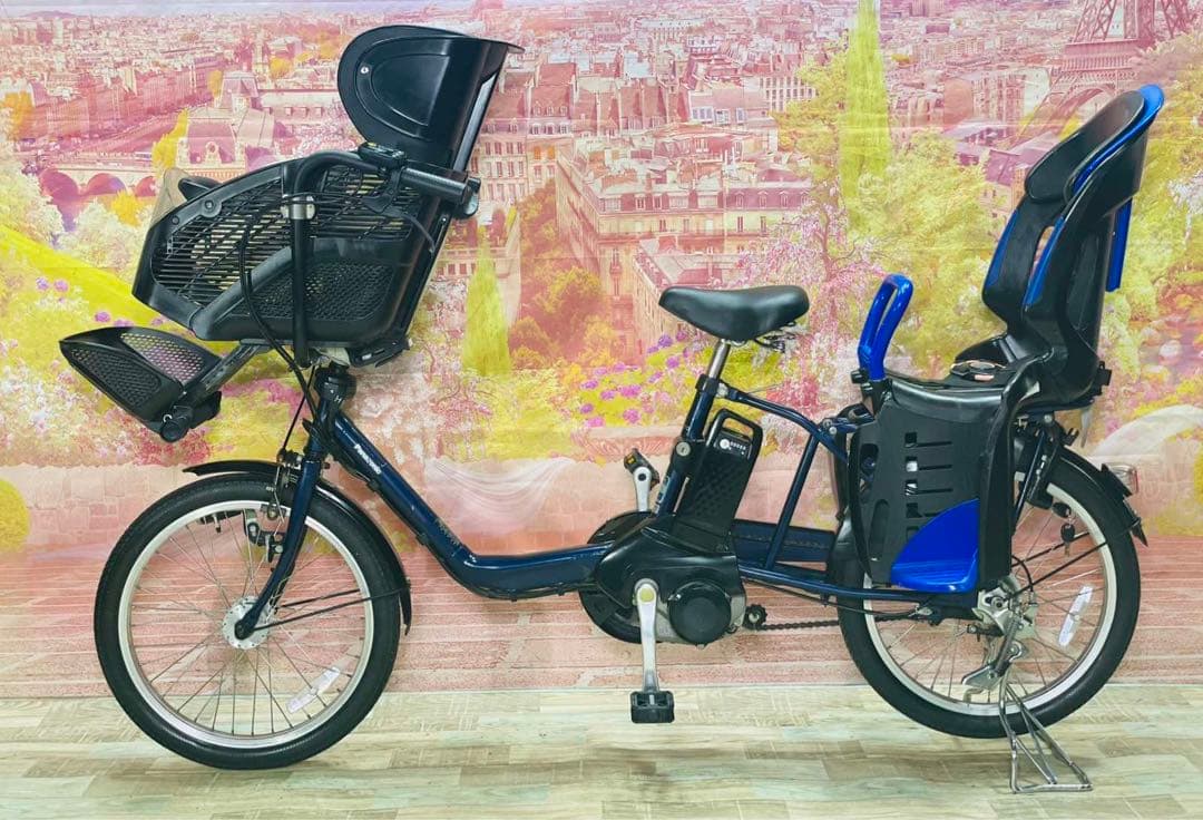 K2336 電動自転車パナソニック ギュット 子供乗せ 20インチ 送料無料