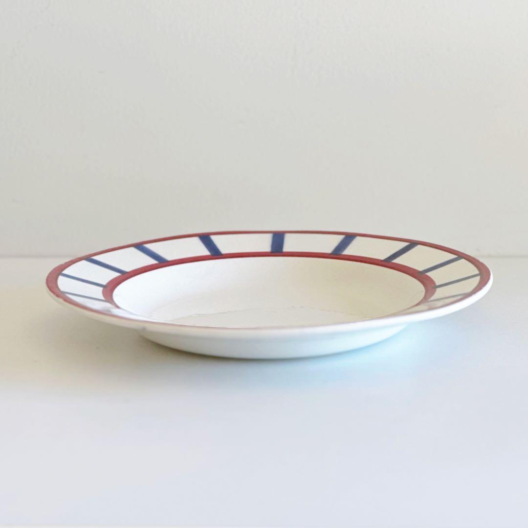 アンティークプレート バスク柄 クレイユ・モントロー Béarn