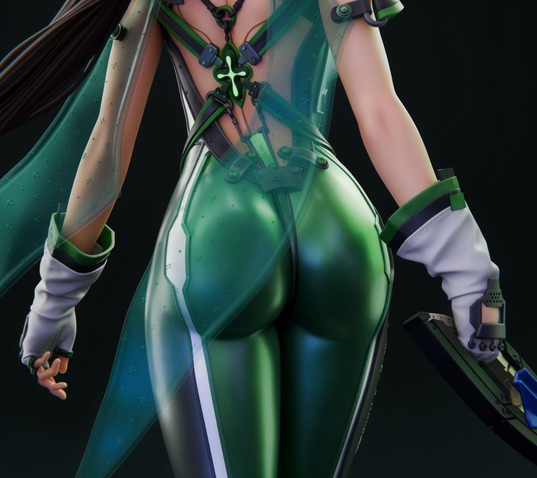 イブ 1/8 ステラーブレイド ガレージキット 未塗装 未組立 フィギュア