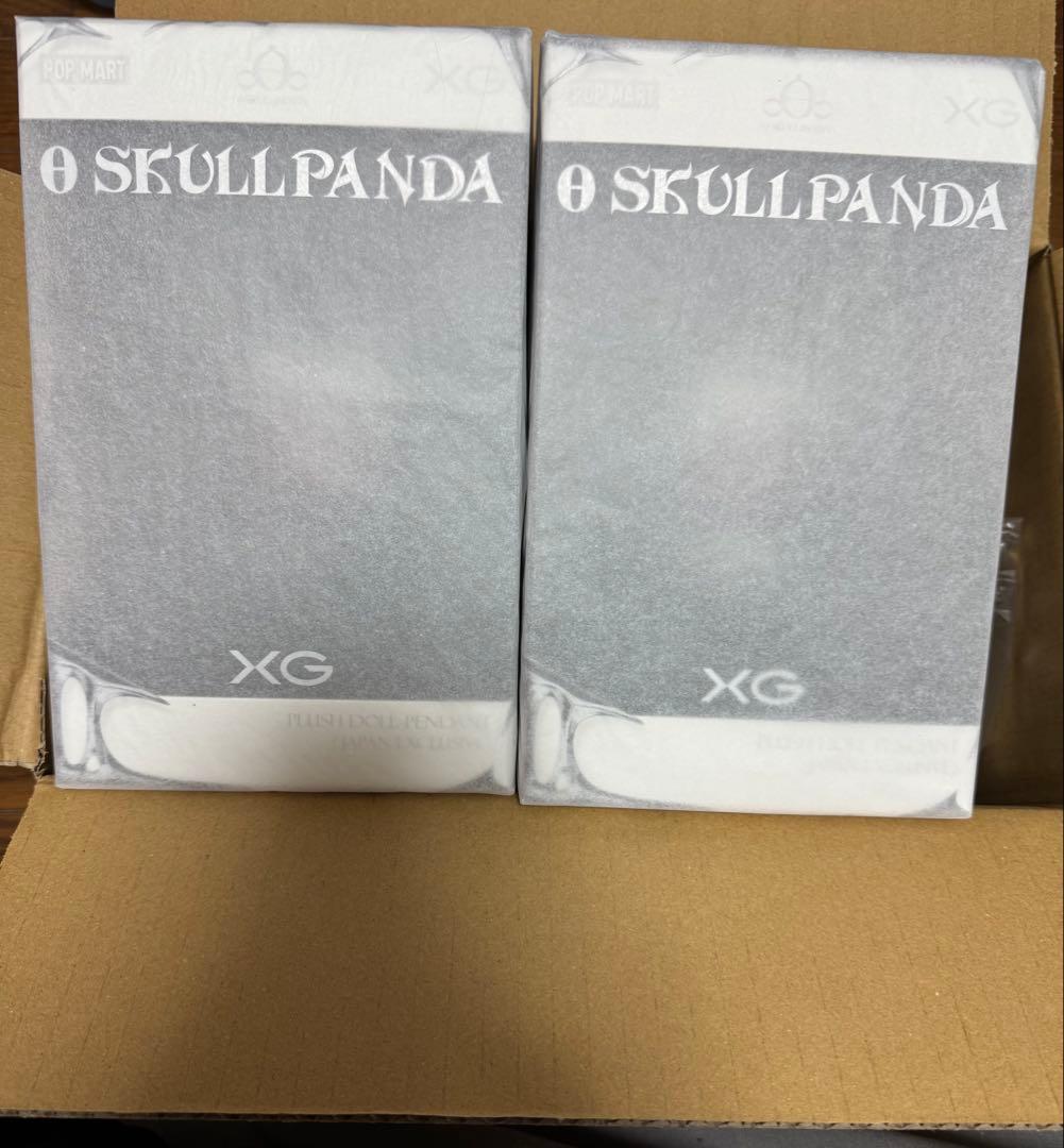 POP MART SKULLPANDA スカルパンダ　XG コラボ　日本限定