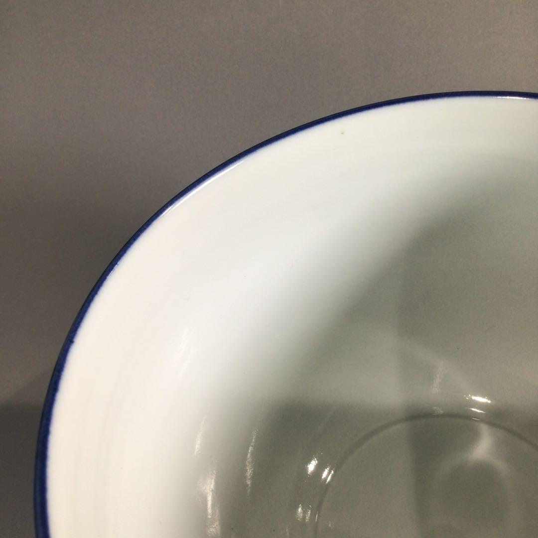 Ｐ６６９　茶碗　『近藤濶造』『久田宗也　尋牛斎　箱書』『染付松絵』　共箱　茶道具