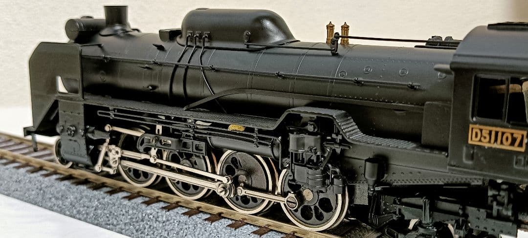 HOゲージ 天賞堂アダチ Ｄ51蒸気機関車、メンテナンス済