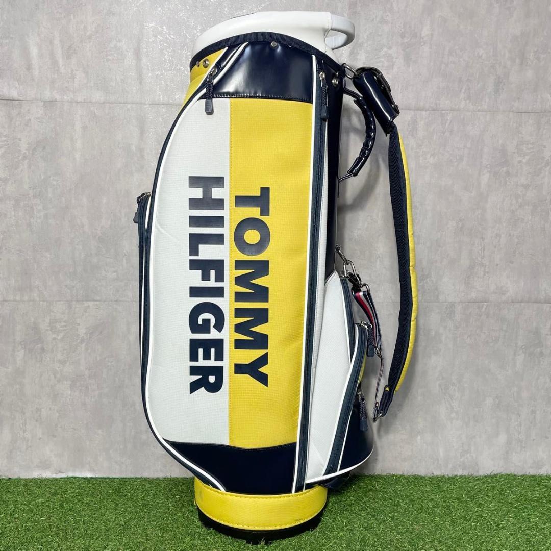   トミーヒルフィガー キャディバッグ ゴルフバッグ