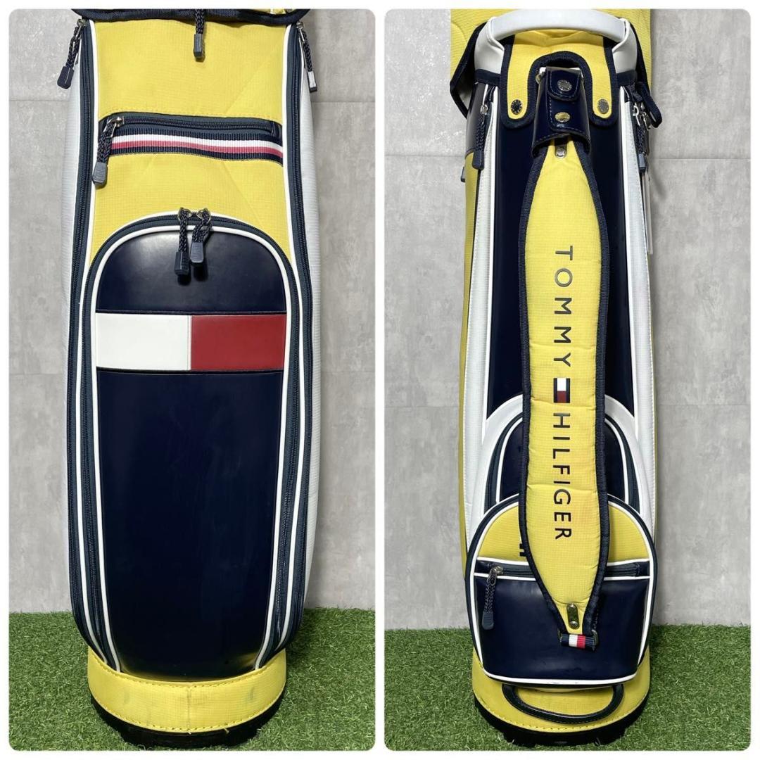   トミーヒルフィガー キャディバッグ ゴルフバッグ