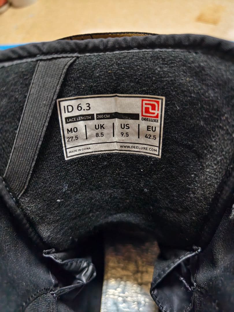 雷電・・・ ！DEELUXE ID 6.3 27.5cm