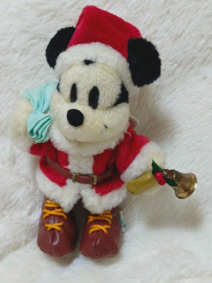 【希少】ミッキー　クリスマス　ディズニー　激レア　ヴィンテージ　入手困難　ぬいば