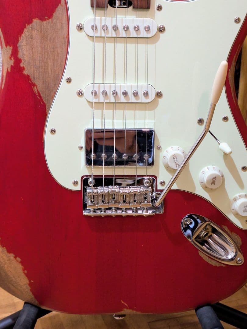 【生産終了】バッカス ストラト SSH グローバルシリーズ レリック加工