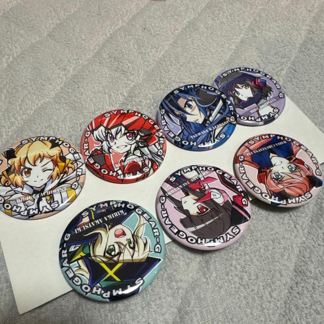 【激レア】戦姫絶唱シンフォギア G オトメノポリシーバッジ 8個セット