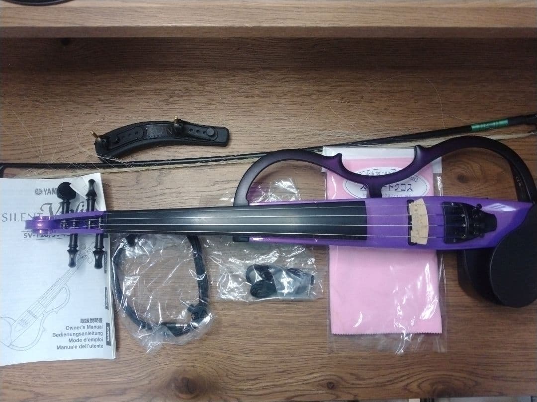 ヤマハ　YAMAHA サイレントバイオリン　SV-120S 　ヴィオレット