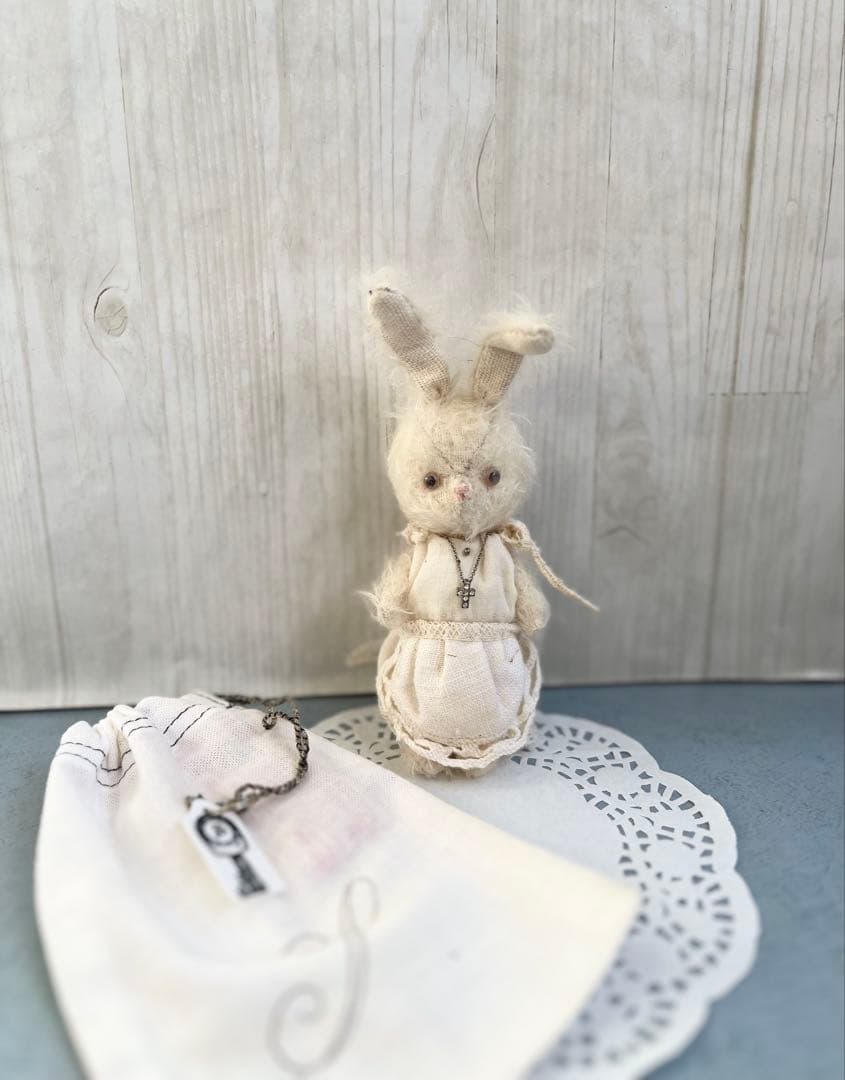 人気作家様　ウサギぬいぐるみ　イベント　展示会　 人形