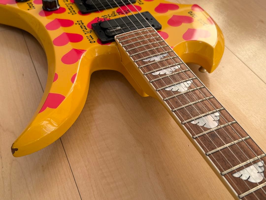 値下げ／Burny MG-145／イエローハート／FERNANDES／注釈あり