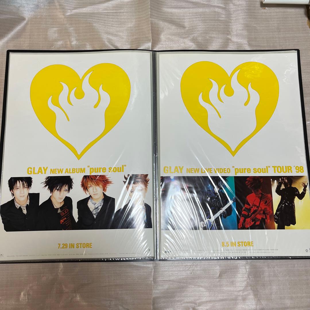 GLAY CD、VIDEOポスター21枚