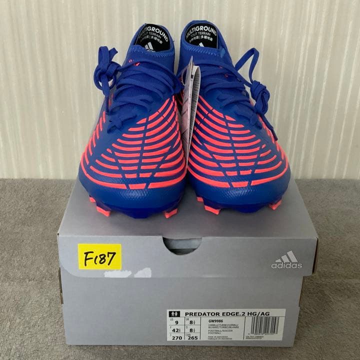 Adidas プレデター エッジ.2 HG/AG 27.0cm ＊新品未使用
