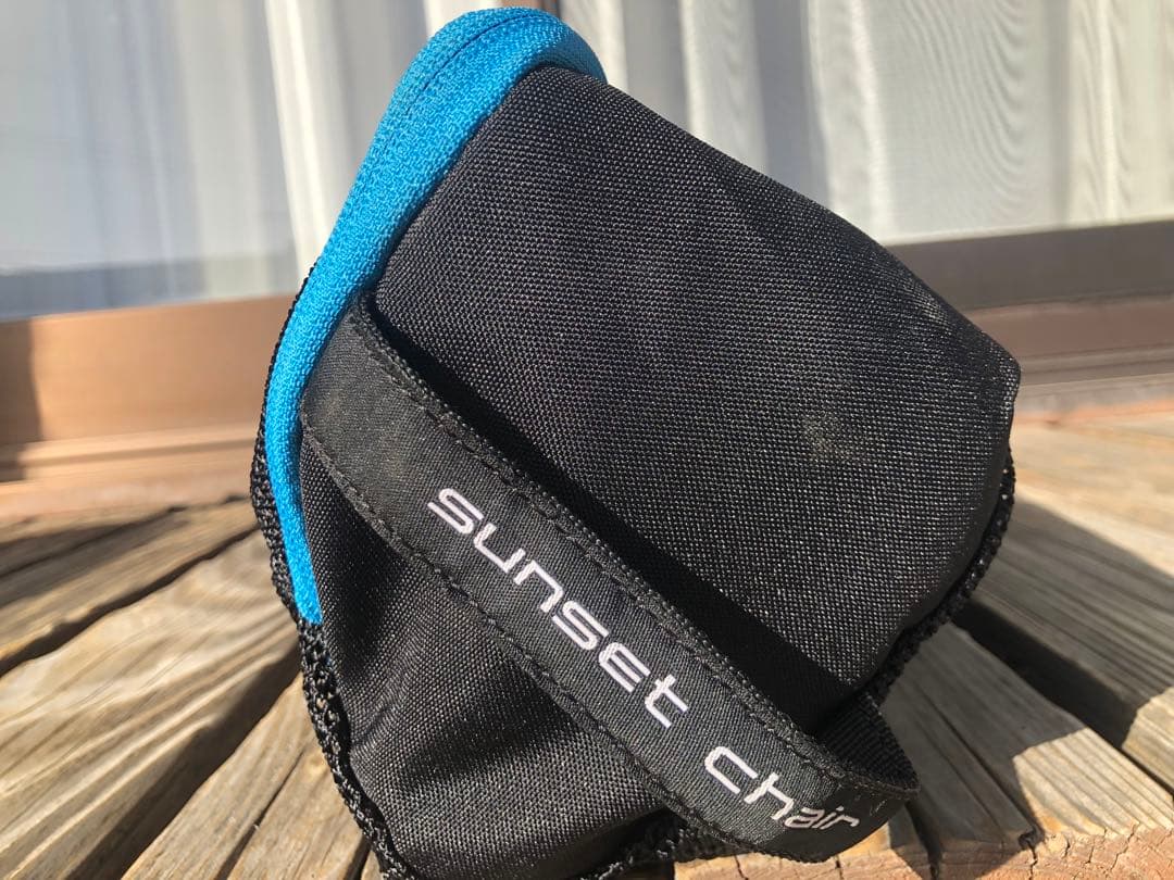 ヘリノックス(Helinox)サンセットチェア ブラック×ブルー