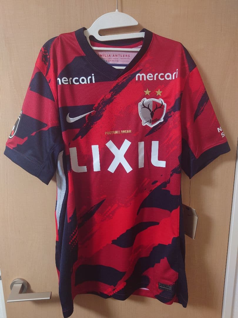 鹿島アントラーズ 国立開催記念ユニフォーム　 レオセアラ　Lサイズ