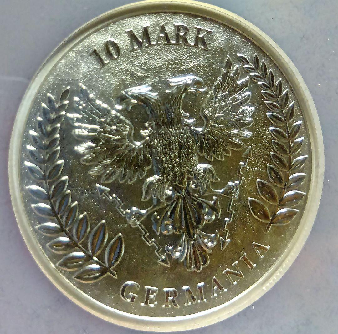 2025 MS70 ゲルマニア 2オンス 銀貨 1000枚限定 NGC PCGS