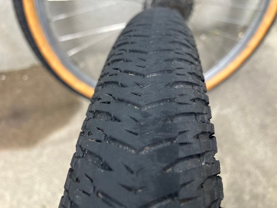 26インチMTB用、前後タイヤ&ホイールセット