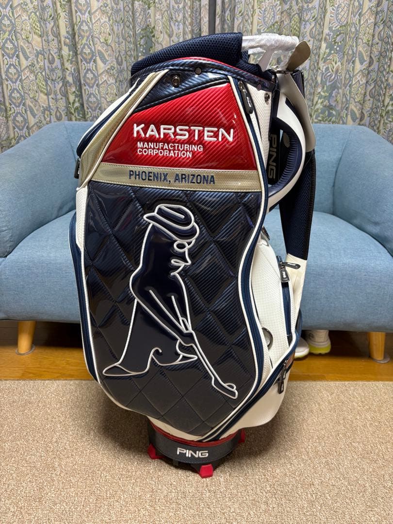 PING★ピン★Mr.PING★9.5型★３点式★新品★プロモデル★トリコロール