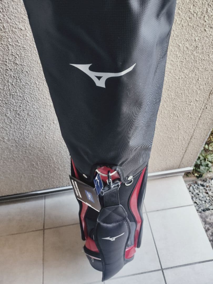 Mizuno キャディバッグ 黒/赤