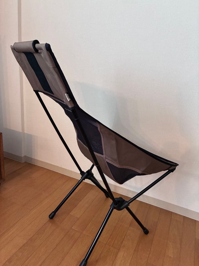 ①②Helinox ヘリノックス サンセットチェア コヨーテ/タン ※2脚セット