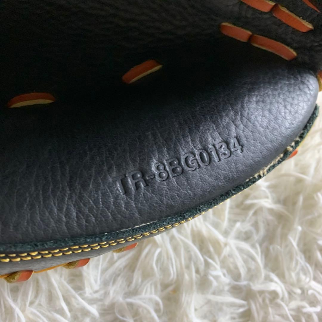 美品■TIGORA キャッチャーミット ブラック　黒　軟式用