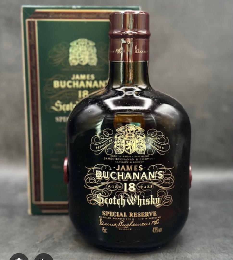 【古酒】JAMES BUCHANAN'S 18