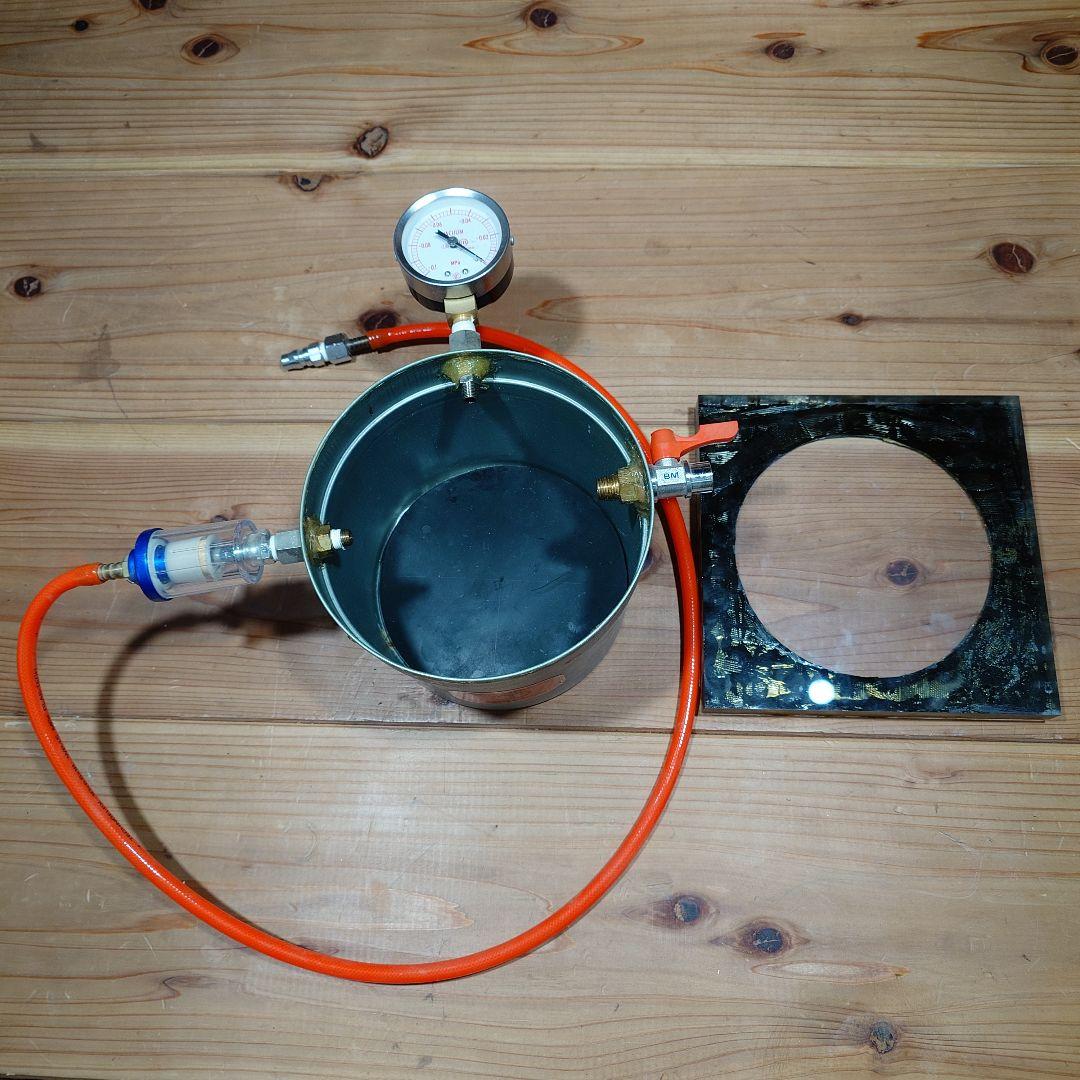 自作/真空ポンプ・真空脱泡器