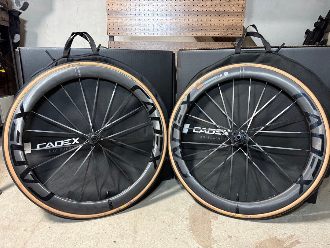 CADEX 50ULTRAチューブレホイールセット