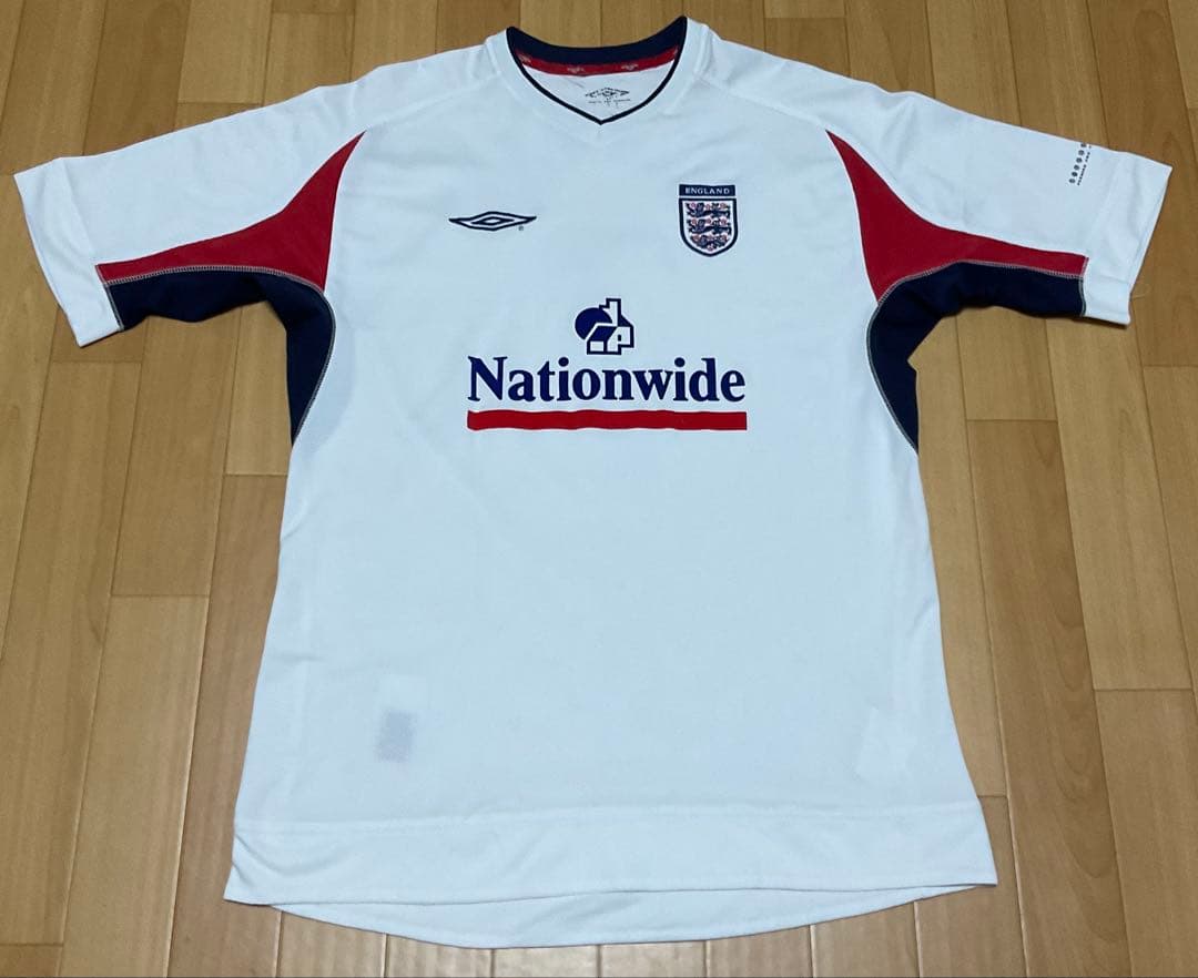 UMBROイングランド代表BECKHAMベッカム 7 トレシャツXL