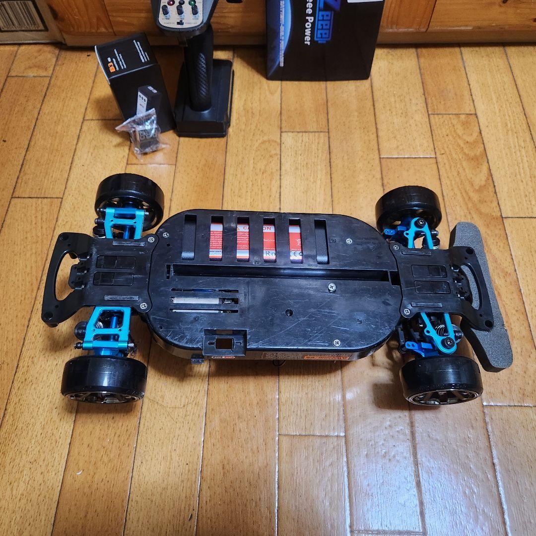 タミヤ ドリフト ラジコン フルセット　　改造　TT01　　ボディなし　tt02