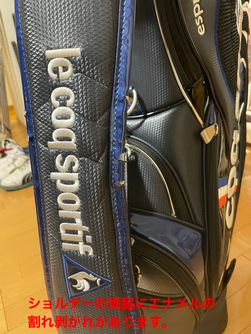 le coq sportif キャディバッグ ネイビー