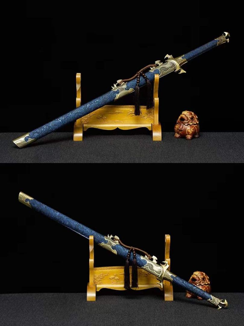 冥鋒唐横刀-高性能マンガン鋼 古兵器  武具　刀装具　日本刀　模造刀   居合刀