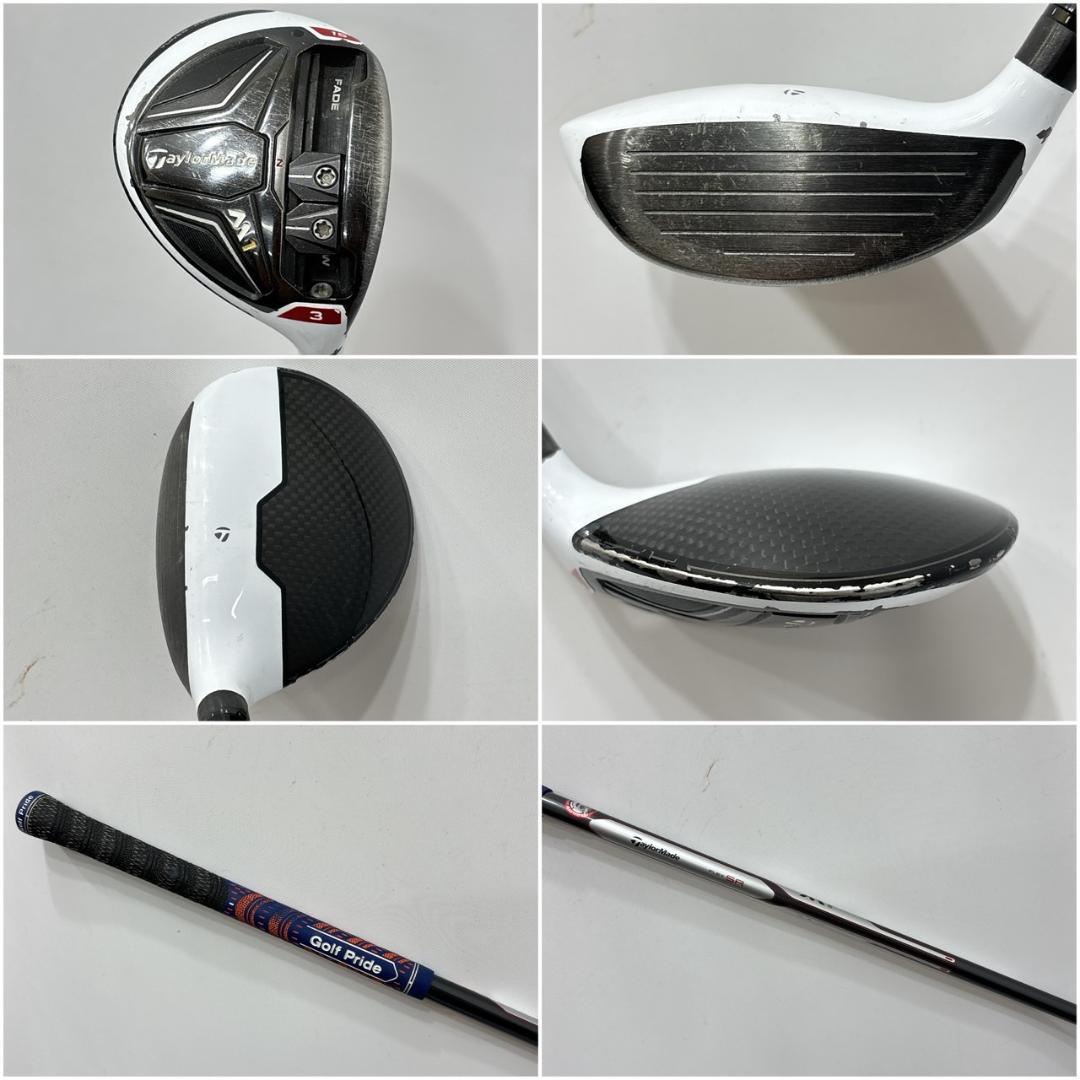 メンズ右利き初心者用　テーラーメイド　M4　M1 ゴルフクラブセット　W2479