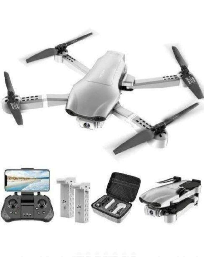ドローン GPS搭載 4K HDカメラ  高度維持  収納ケース付き