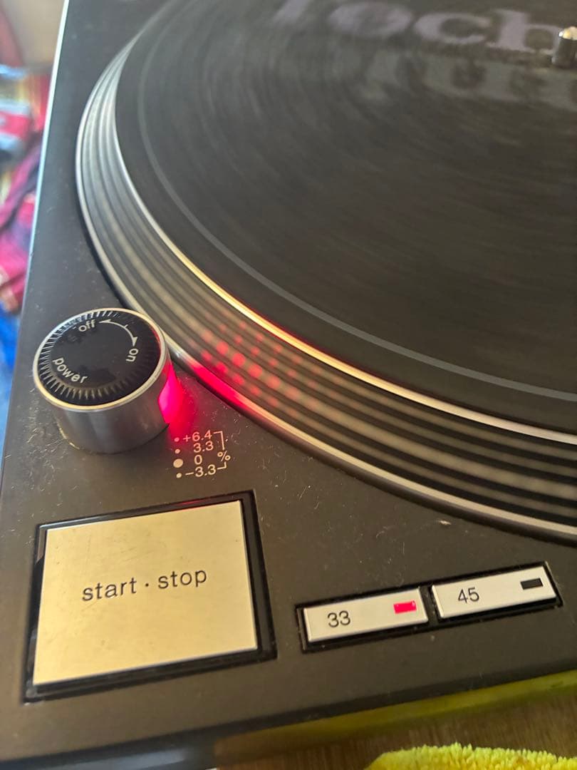 Technics SL-1200MK5 ターンテーブルとPioneerミキサー