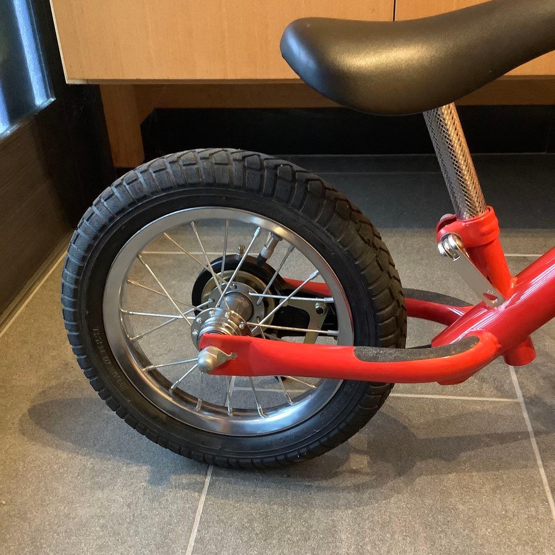 【美品】スパーキー　キックバイク　レッド　SPARKY ヘルメット　腕膝当て付き