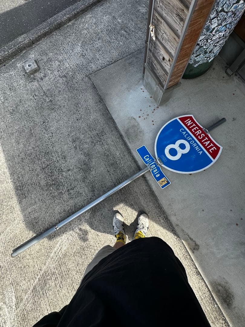 アメリカ　ロードサイン　看板