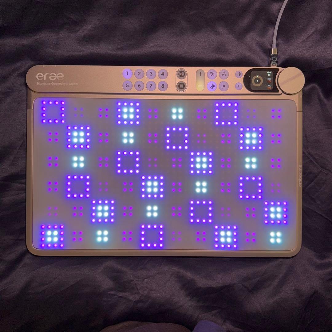 embodme erae2 パッド型MIDIコントローラー MPE対応