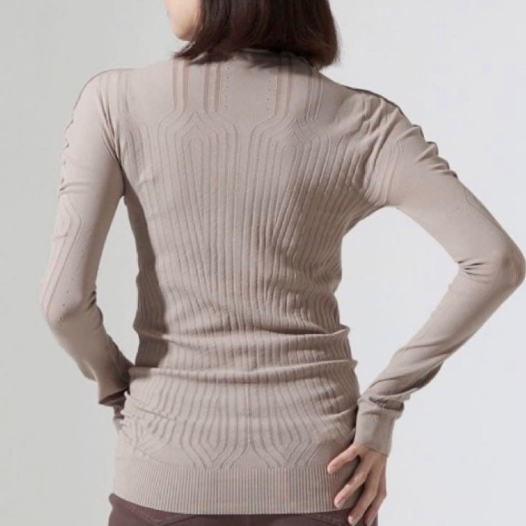 チャコット ノーソーイングニット ハイネック バレエ 社交ダンス 2way リブ