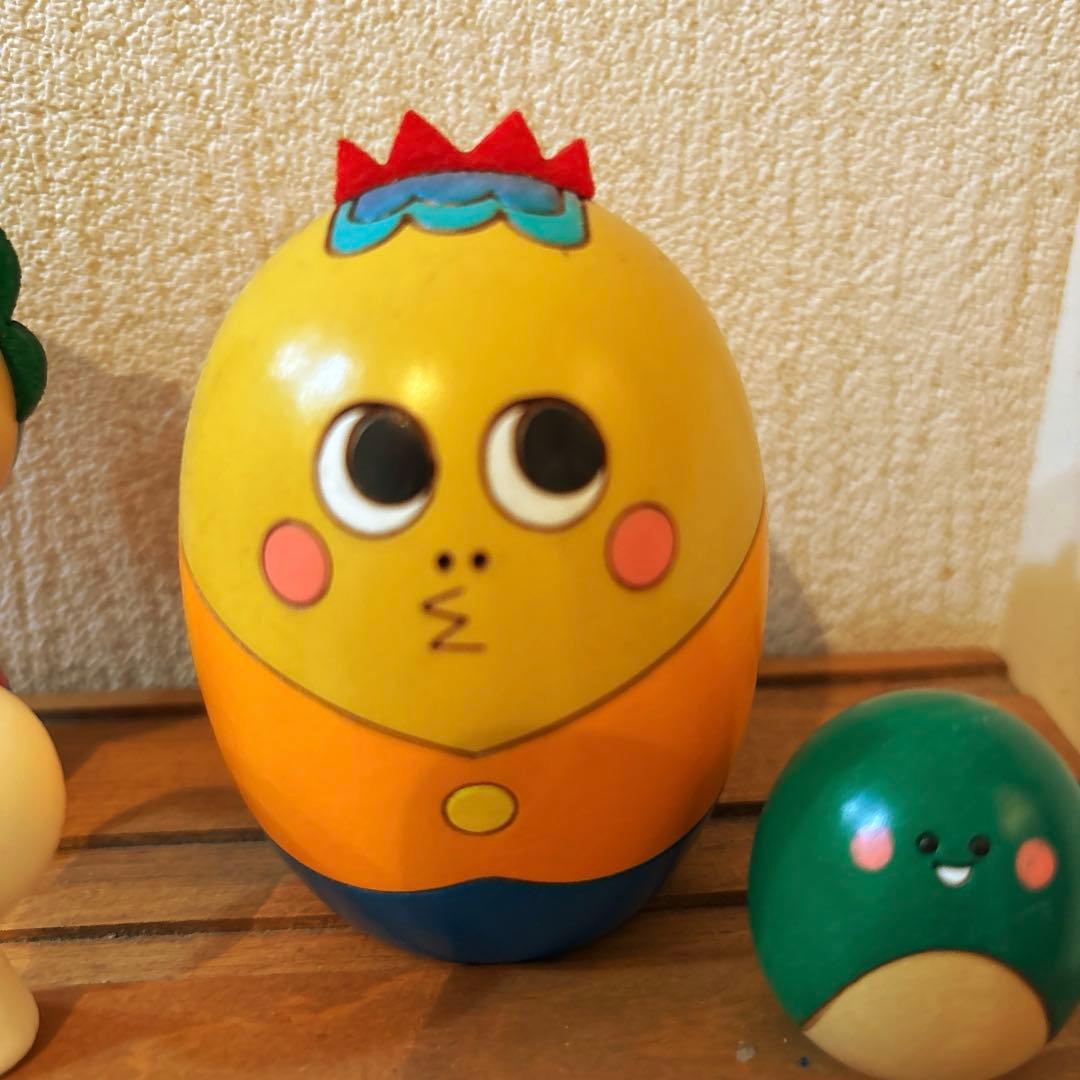 コジコジ　卯三郎　こけし　4体　フルセット　木製　箱あり