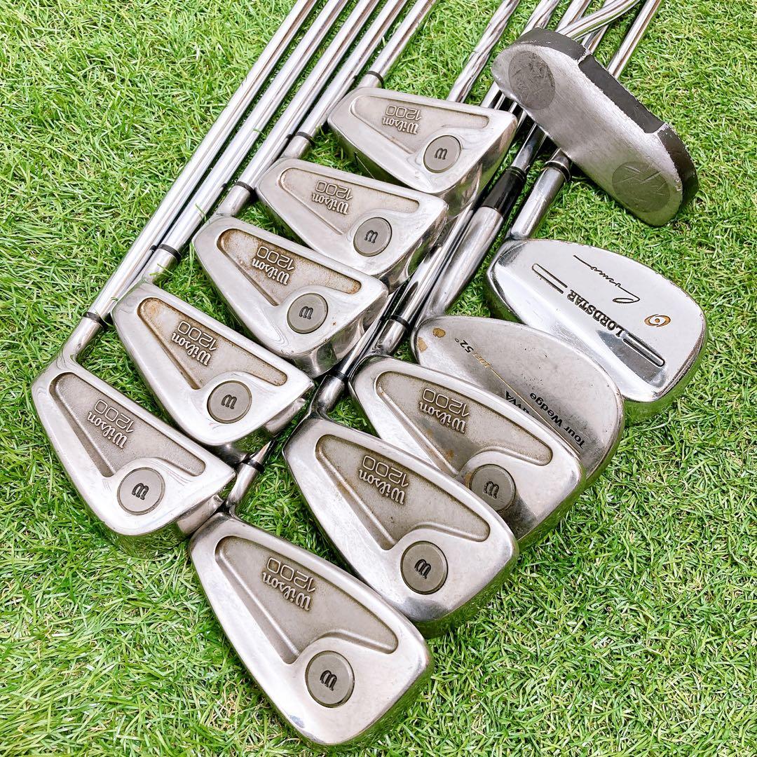 H8.スリクソン　初心者オススメ　ゴルフクラブ　メンズセット　右利き　14本