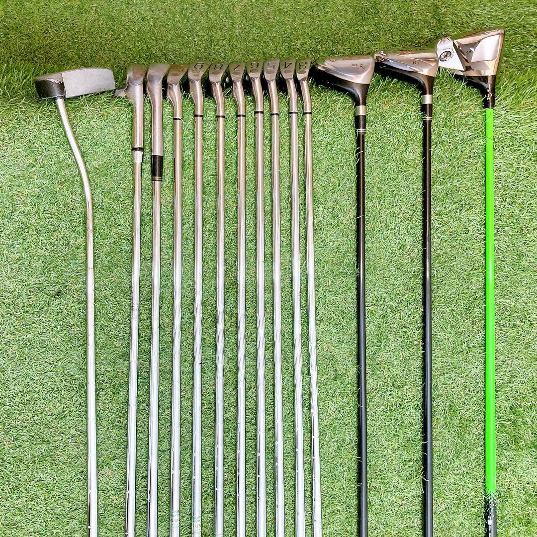 H8.スリクソン　初心者オススメ　ゴルフクラブ　メンズセット　右利き　14本