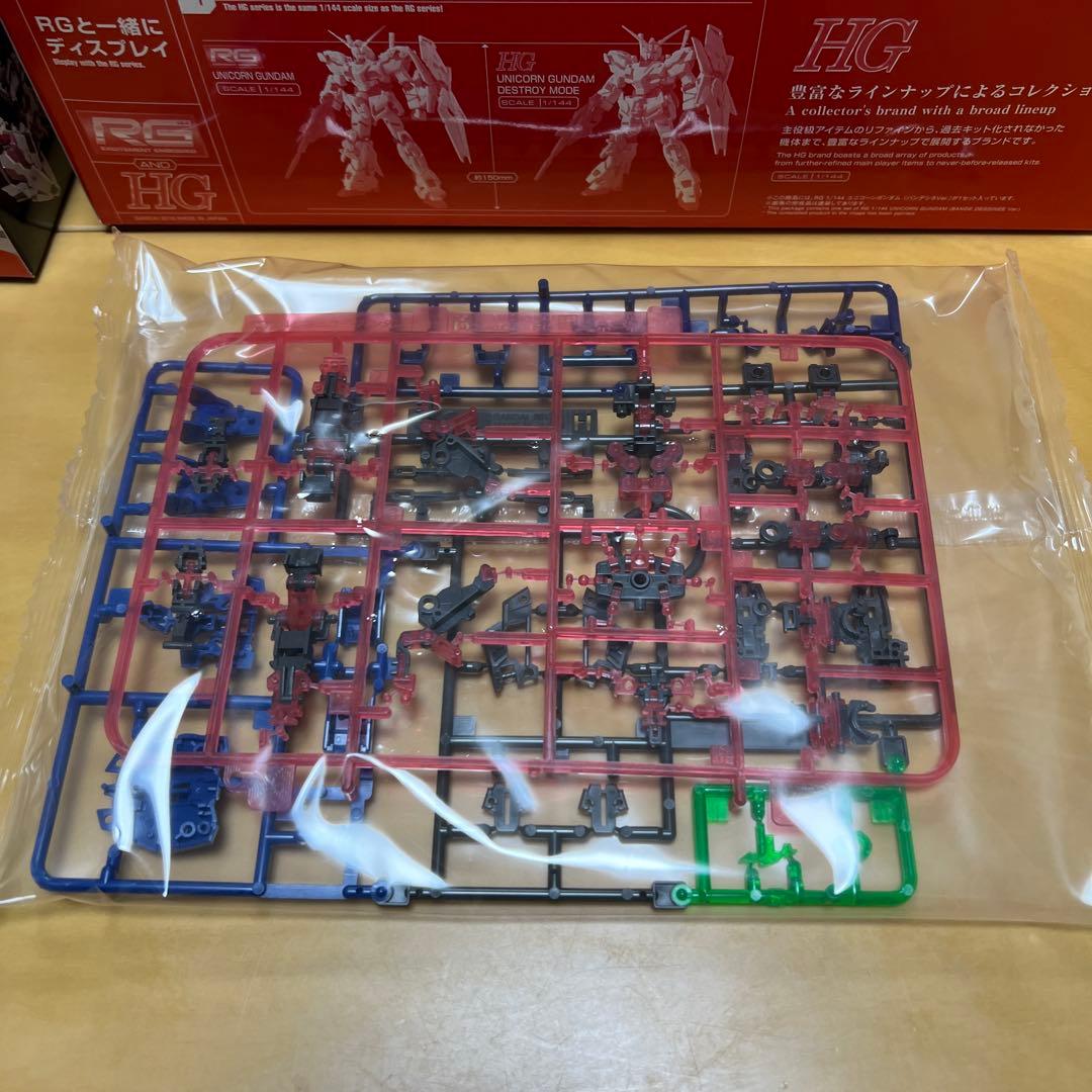 RGユニコーンガンダム　バンデシネVer.中古品
