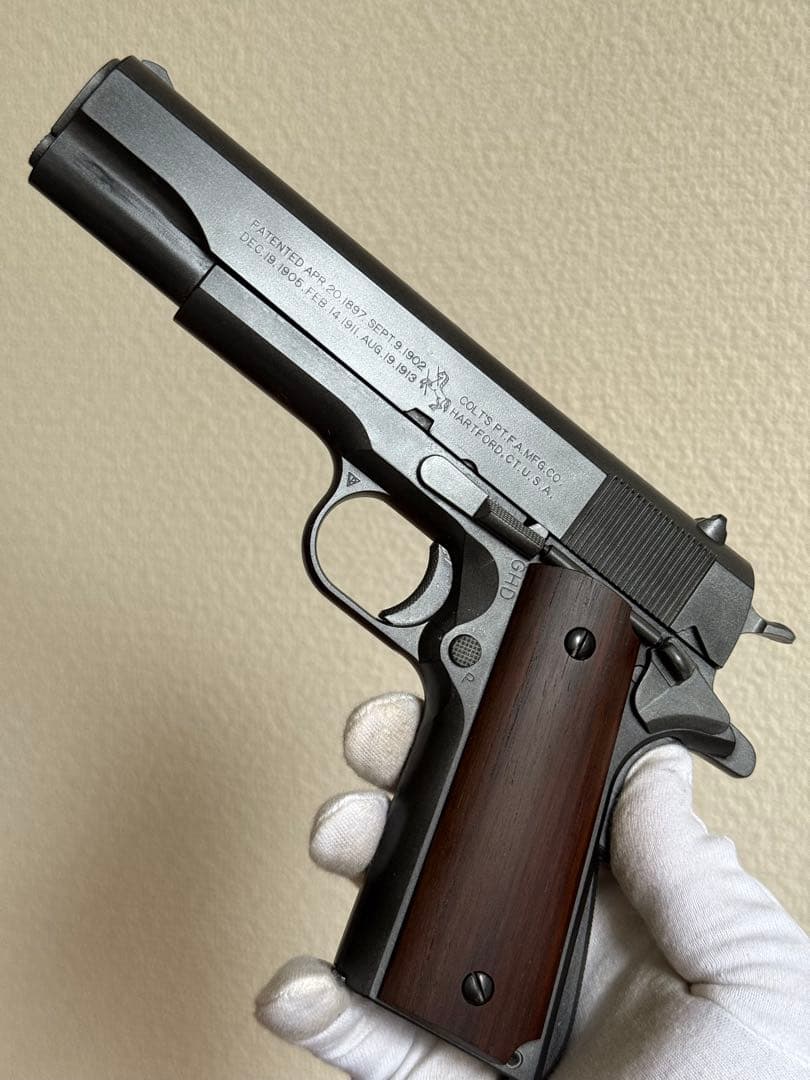 MGC コルト M1911A1 HW ガバメント 木製グリップ ガスガン マルイ